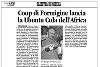 Coop di Formigine lancia la Ubuntu Cola dell'Africa