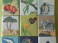 Codice VASNBA / Quadreni piccoli, colori e grafica mista